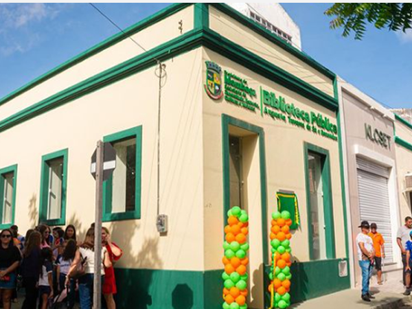 Inauguramos hoje a nova Biblioteca Municipal Augusto Tavares de Sá e Benevides.